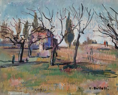 César BOLLETTI (c.1915-1995)
Provence
HUILE...