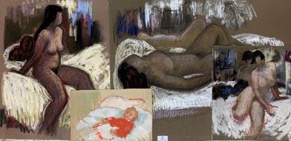 955/ Henri-André MARTIN (1918-2004)
Lot de...