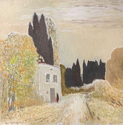 669/ Henri-André MARTIN (1918-2004)
Walkers...