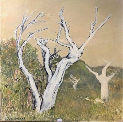 614/ Henri-André MARTIN (1918-2004)
Almond...