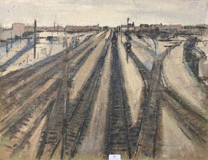 268/ Henri-André MARTIN (1918-2004)
Voies...