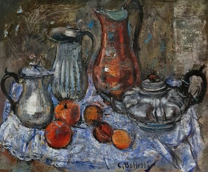 César BOLLETTI (c.1915-1995)
Still life with...