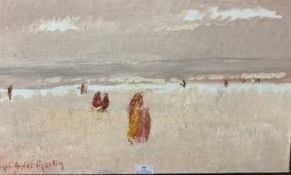 126/ Henri-André MARTIN (1918-2004)
Beach...