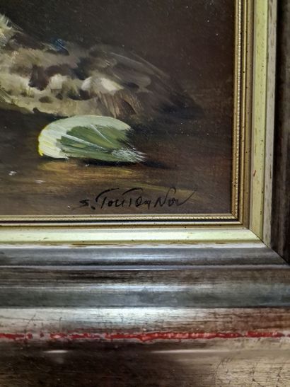 Sergueï TOUTOUNOV (Né en 1958)
Huitres et...