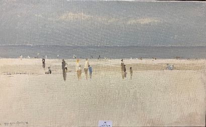 16/ Henri-André MARTIN (1918-2004)
Beach...