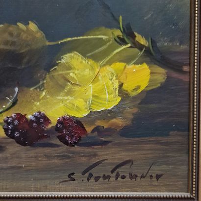 Sergueï TOUTOUNOV (Né en 1958)
Pommes, pensées...