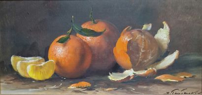 Sergueï TOUTOUNOV (Né en 1958)
Oranges
HUILE...