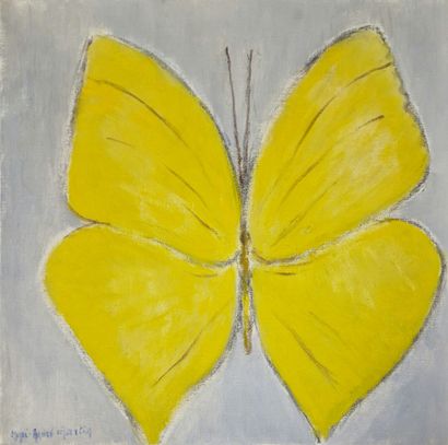 Henri-André MARTIN (1918-2004)
Papillon jaune...