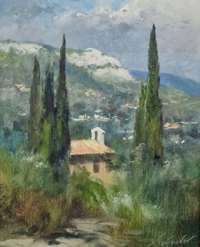 Sergueï TOUTOUNOV (Né en 1958)
Chapelle en...