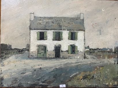170/ Henri-André MARTIN (1918-2004)
Maison...