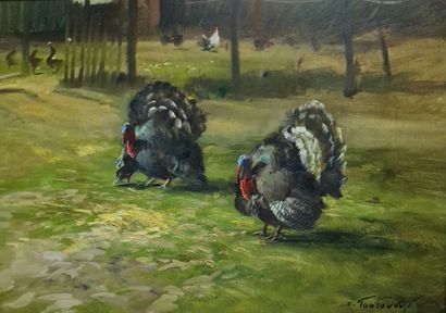 Sergueï TOUTOUNOV (Né en 1958)
Dindons et...