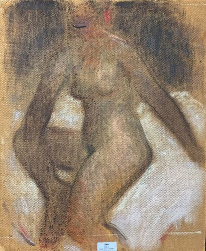 289/ Henri-André MARTIN (1918-2004)
Nu assis...
