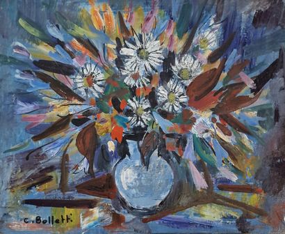 César BOLLETTI (c.1915-1995)
Bouquet champêtre...