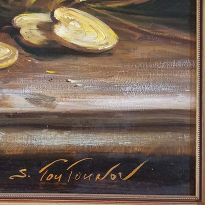 Sergueï TOUTOUNOV (Né en 1958)
Brioches,...