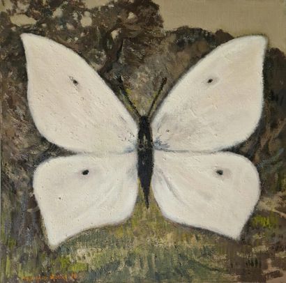 Henri-André MARTIN (1918-2004)
Papillon blanc...