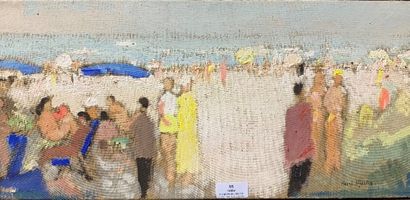 55/ Henri-André MARTIN (1918-2004)
Beach...