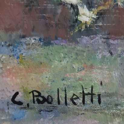 César BOLLETTI (c.1915-1995)
Country bouquet
OIL...
