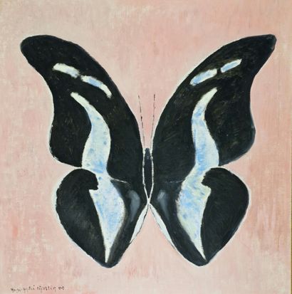 Henri-André MARTIN (1918-2004)
Papillon noir...