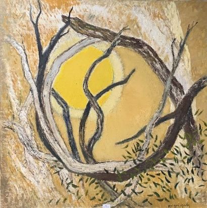 670/ Henri-André MARTIN (1918-2004)
Yellow...