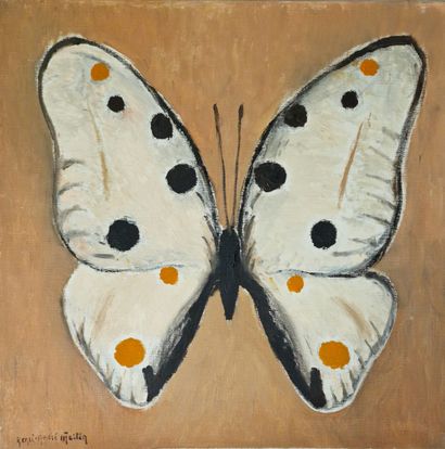 Henri-André MARTIN (1918-2004)
Papillon blanc...