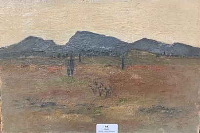 64/ Henri-André MARTIN (1918-2004)
Alpilles...