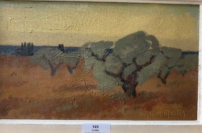 123/ Henri-André MARTIN (1918-2004)
Olive...