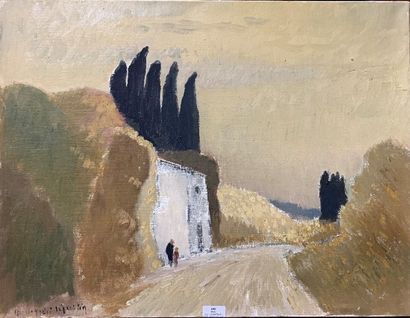 247/ Henri-André MARTIN (1918-2004)
Walkers...