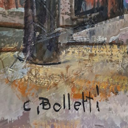 César BOLLETTI (c.1915-1995)
Place de Furstenberg...