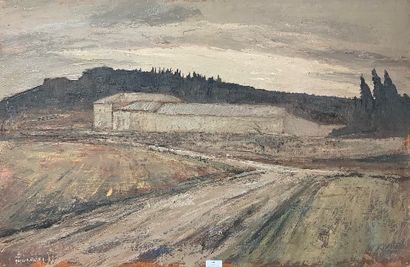 499/ Henri-André MARTIN (1918-2004)
Farm...