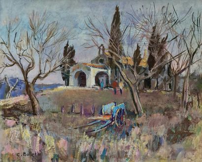 César BOLLETTI (c.1915-1995)
Sainte Sixte...