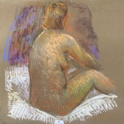 939/ Henri-André MARTIN (1918-2004)
Nu blond...