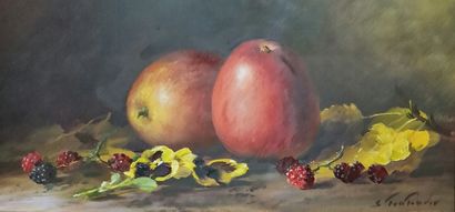 Sergueï TOUTOUNOV (Né en 1958)
Pommes, pensées...