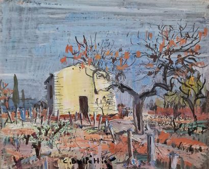 César BOLLETTI (c.1915-1995)
Mazet en Provence
HUILE...