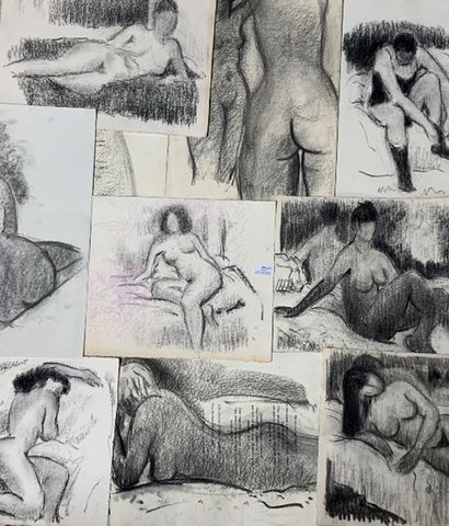 967/ Henri-André MARTIN (1918-2004)
Nus ou...