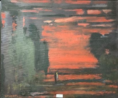 301/ Henri-André MARTIN (1918-2004)
Promeneurs...