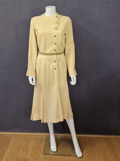 CHANEL - PATRON ORIGINAL Circa 1965 - Robe...
