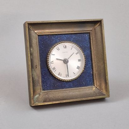 CARTIER - PENDULETTE REVEIL Circa 1960 en...