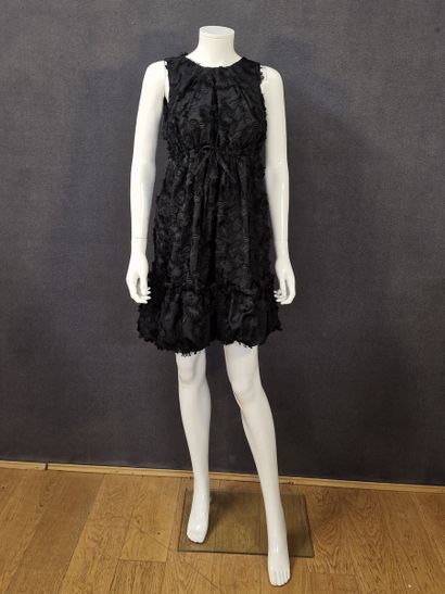 Boutique MOSCHINO - SLEEVELESS DRESS in black...