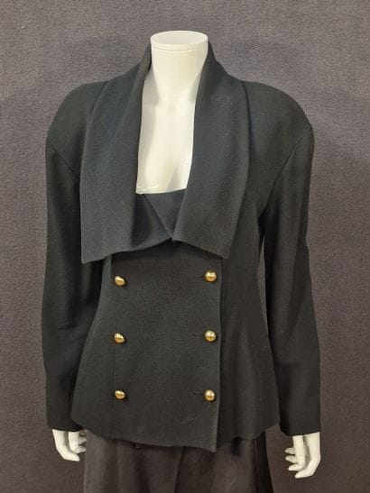 CHLOE - Navy Wool Jacket
(Stains, marks,...