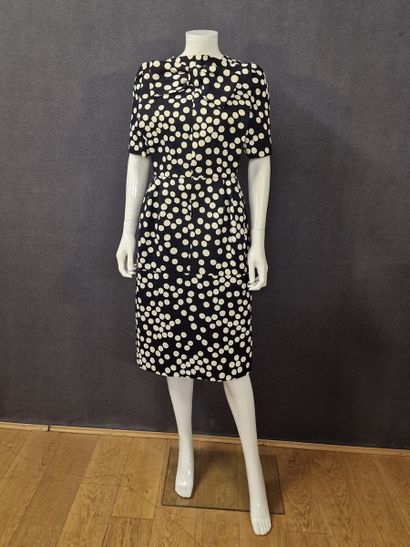 GIVENCHY PAPER PATRON - Black woollen dress...