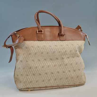 Christian DIOR - WEEKEND BAG 47cm in honeycomb...