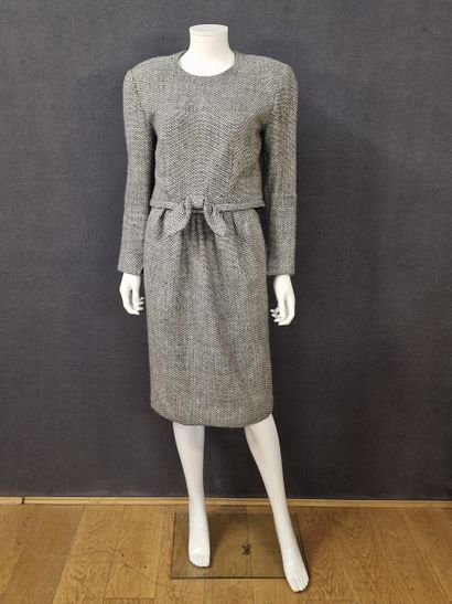 Christian DIOR- PATRON ORIGINAL - Faux two-piece...