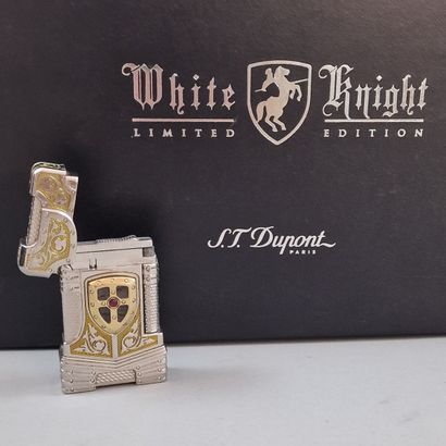 S.T. DUPONT - 'WHITE KNIGHT' BRIQUET (2014)...