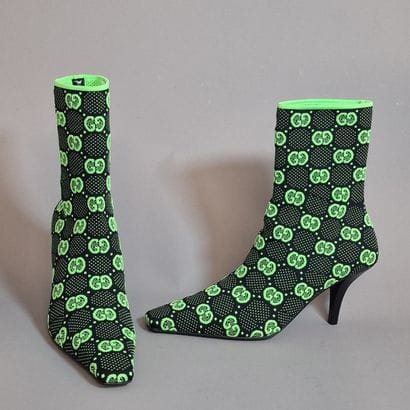 GUCCI ANNEE 2022 - PAIR OF CHAUSSETTE BOOTS...