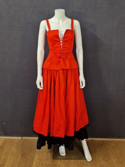 SAINT LAURENT rive gauche - Ensemble gitane...