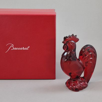BACCARAT - ZODIAC COLLECTION
Red rooster
Moulded-pressed...