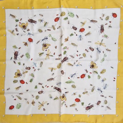 HERMES PARIS MADE IN FRANCE - CARRE in printed...
