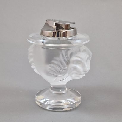 LALIQUE France - BRIQUET DE TABLE A GAZ Modèle...