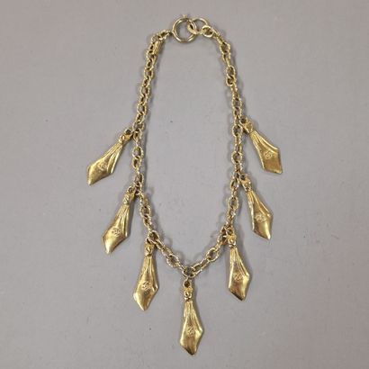CHANEL X Karl LAGERFELD Circa 1990 - COLLIER...