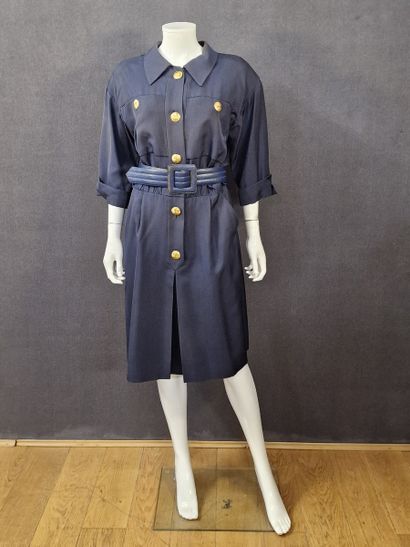 Yves SAINT LAURENT - PATRON ORIGINAL - Dress...